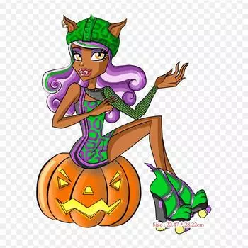 Мультфильм Буп Рисунок Утюг на Термопереносе Печать Виниловые Заплатки Наклейки для Одежды Аппликации Сделай Сам Моющиеся Заплатки