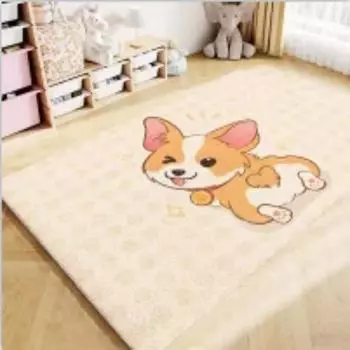 Мультфильм Детская комната Спальня Гостиная Кабинет Крытая веранда Ковер Нескользящий коврик Впитывающий нескользящий коврик для ног 40*60