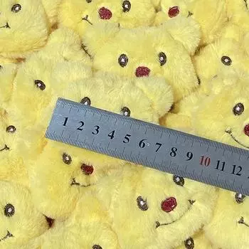 Мультфильм Diy Одежда Значки Булавки Рюкзаки Подвеска Украшения Аксессуары Милый Плюшевый Медведь Брошь Для Девочки Тканевые Украшения