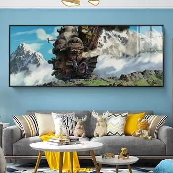 Мультфильм Дракон Кот Qianyou Qianyuan плакат Гостиная детский плакат холст живопись 20cm40cm NoFrame