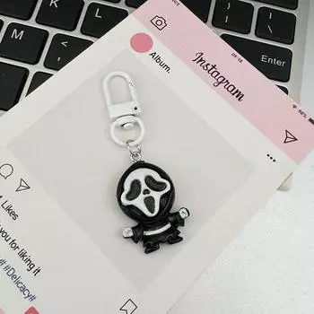 Мультфильм Хэллоуин Призрак Летучая мышь Тыква Брелок Сумочка Подвеска Милый Брелок Рюкзак Украшения Аксессуары Подарки