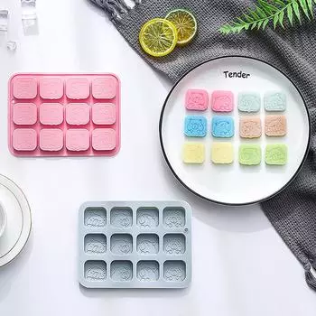 Мультфильм Капибала Животное Силиконовая Капибара Шоколадная Форма Помадка Конфеты Желе Форма Торт Декор Выпечка Ледяной Поднос Подарки Инструмент Для Выпечки розовый