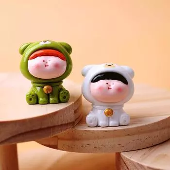 Мультфильм Kawaii Игрушки Украшения Аниме Фигурка Милая Коллекция Игрушка Миниатюрные Фигурки Diy Украшения Для Дома Аксессуары Подарки