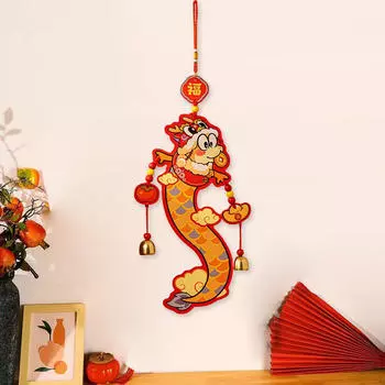 Мультфильм Китайский Год Благословение Подвесной Украшение Колокольчик Подвеска Легкий Лунный Style A