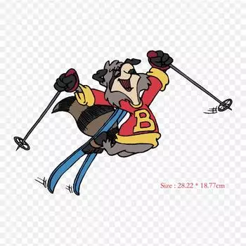 Мультфильм комиксы рисунок утюгом на термопереносной печати виниловые нашивки наклейки для одежды DIY аппликации моющиеся нашивки