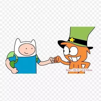 Мультфильм кулаки рисунок мультфильм утюг на теплопередаче печать виниловые нашивки наклейки для одежды DIY аппликации моющиеся нашивки