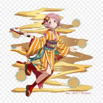 Мультфильм Sword Art Online Memory Defrag Рика Шинозаки Утюг на Патчи Для Одежды Аппликация Наклейки На Одежду Термочувствительная Пользовательская Патч