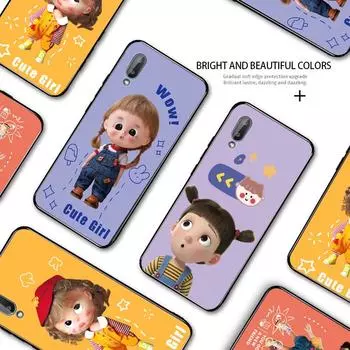 Мультфильм Милая Маленькая Девочка Непослушная Девочка Корпус Samsung A01