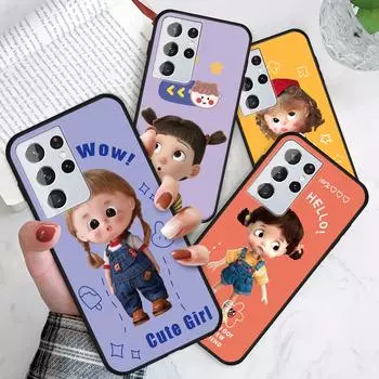 Мультфильм Милая Маленькая Девочка Непослушная Девочка Корпус Redmi 10