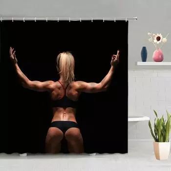 Мультфильм Милая Панда Душевая Занавеска Любители Панды Смешные Животные Занавески Для Ванной Детская Комната Декор С Крючками Комплект Экрана Для Ванной Комнаты W90xH180cm