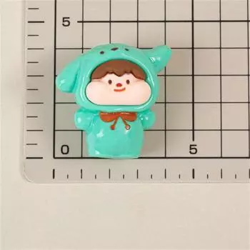 Мультфильм Милая Сладкая Вата Собака Пейзаж Украшения Слепой Мешок Миниатюрные Фигурки Творческий DIY Украшения Для Дома Аксессуары Подарки
