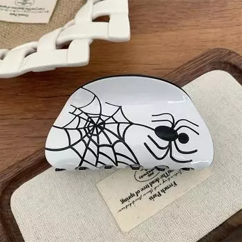 Мультфильм милый Хэллоуин коготь для волос креативный паук скелет акула клип шпилька для женщин девочек аксессуары для волос подарки