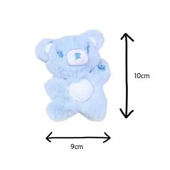 Мультфильм милый медведь кукла плюшевая игрушка брелок небольшой кулон детский рождественский подарок девушка сердце сумка орнамент брелок