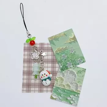 Мультфильм милый снеговик снежинка шарм креативный рождественский брелок кулон изысканный рюкзак украшения аксессуары подарки