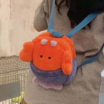 Мультфильм Рак Рюкзак Новинка Милый Рюкзак для Парка Вылазок Праздников Знакомств