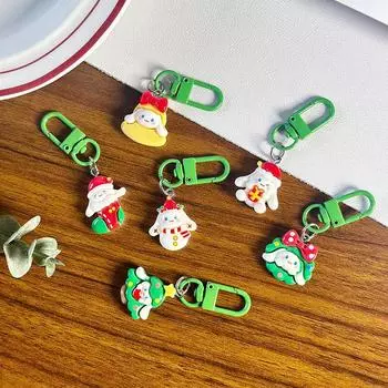 Мультфильм Рождественская серия смоляной кулон брелок рюкзак подвески украшения подарки