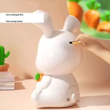 Мультфильм Сохранить Деньги Игрушка Касса Шкаф Сбережения Танк Свинья Кролик Копилка Копилка Копилка Копилка A