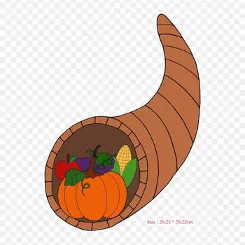 Мультфильм Тыквенный пирог Калабаза Железо на теплообмене Печать Виниловые патчи Наклейка для одежды DIY Аппликации Моющиеся пластыри
