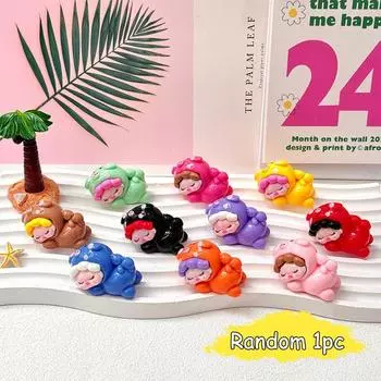 Мультфильм Венди Пэдди Пигги Мини Фигурка Случайный 1 Шт Настольный Милый Мультфильм Декоративный Орнамент Смола Аксессуары разноцветный