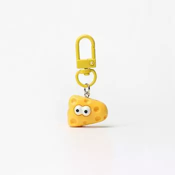 Мультфильм Веселье Моделирование Большой Глаз Сыр Брелок Рюкзак Подвески Украшения Подарки