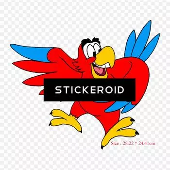 Мультфильм Яго The Walt Company Термопереносная печать виниловые заплатки наклейки для одежды аппликации своими руками моющиеся заплатки