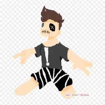 Мультфильм Западно-Африканский Vodun Термопереносная Печать Виниловые Нашивки Наклейки для Одежды Аппликации DIY Моющиеся Нашивки