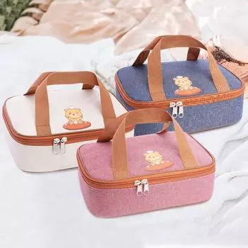 Мультфильм Животное Открытый Водонепроницаемый Обед Сумка Еда Теплая Термосумка Сумка-тоут Обед Сумка Еда Ручные Сумки S