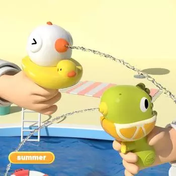 Мультфильм Животное Водяной Распылитель Игрушка Уличный Пляжный Струйный Водяной Игрушка Ванная Комната Дети Водяной Распылитель Душ Игрушки Для Ванны Детские Подарки Dinosaur