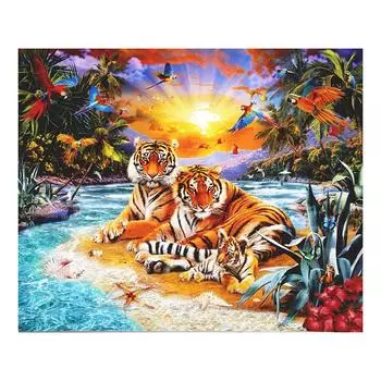 Мультфильм животных Стразы Стежок DIY Дрель Кристалл Алмазная Картина Домашнее Украшение Картина