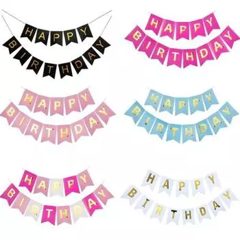 Мульти-стиль с днем рождения, флаг «рыбий хвост», бронзовые буквы, розовое золото, композиция на день рождения, вечеринка, овсянка, баннер, флаг «рыбий хвост», украшение фестиваля 10