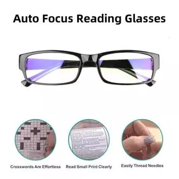 Мультифокальные очки для чтения Бифокальные очки для чтения с автоматической регулировкой от +50 до +250