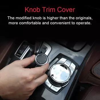 Мультимедийная ручка, накладка, центральная кнопка переключателя управления, сменная декоративная крышка для F10 F30 чёрный