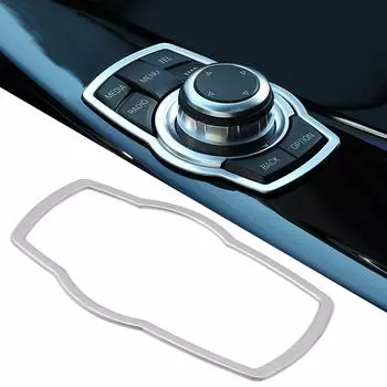 Мультимедийные кнопки для салона автомобиля, литая накладка для BMW 1 3 4 5 7 серии X1 X3 X4 X5 E87 F30 F31