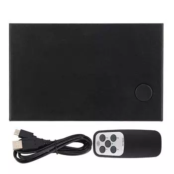 Мультимедийный интерфейс HD 18 Гбит/с 2.0 5x1 коммутатор 5 в 1 выход селекторный коммутатор с дистанционным управлением и