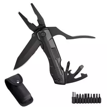Мультитул Карманные плоскогубцы С лезвием Пила Плоскогубцы Отвертка Открывалка для бутылок