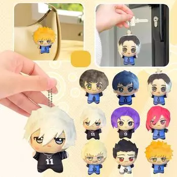 Мультяшная аниме-милая плюшевая кукла-подвеска, креативная декоративная кукла-подвеска One Size бежевый