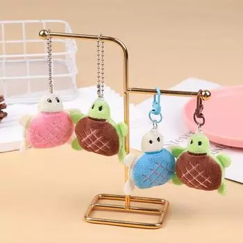 Мультяшная черепаха плюшевая игрушка брелок мягкая морская черепаха брелок плюшевые игрушки животные милый рюкзак кулон пара подарки