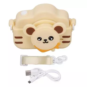 Мультяшная детская камера Многоязычная детская цифровая камера Милый внешний вид Детская DV камера Желтый жёлтый