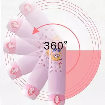 Мультяшная девушка Bounce Cup Кружка из нержавеющей стали 304 Студенческая спортивная чашка для воды на открытом воздухе Подарочная чашка 350ml