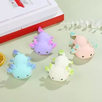 Мультяшная игрушка-сжиматель Саламандра, снимающая беспокойство и стресс, сенсорная игрушка-щипок Саламандра для детей, подростков и взрослых, мягкий мяч для снятия стресса, игрушка-непоседа в виде животного