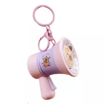 Мультяшная капибара музыкальная труба брелок громкоговоритель портативные колонки игрушка друг подарок жёлтый