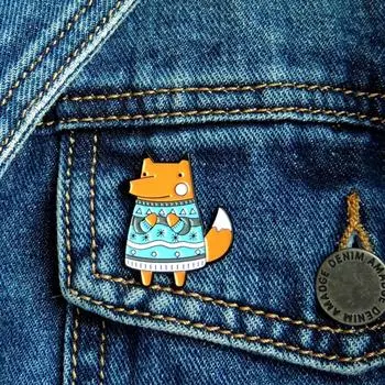 Мультяшная креативная маленькая брошь из сплава в виде животного, милая, черепаха, значок для украшения одежды One Size жёлтый