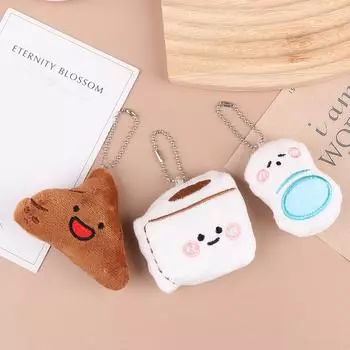 Мультяшная кукла, автомобиль, брелок, сумка, кулон, милая кукла, сумка, кулон, аксессуары, игрушка