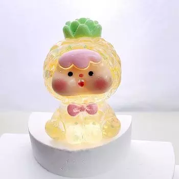 Мультяшная кукла-фрукт, мини-фигурка, микроландшафтный сад, миниатюры, украшения для дома, аксессуары для самостоятельного изготовления, салон автомобиля