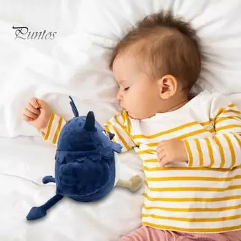 Мультяшная кукла, полностью заполненная, антидеформируемая, черная клеверная, ворона, компаньон для сна, диван, украшение для дивана, мягкая игрушка для детей, плюшевый подарок на день рождения, плюшевый синий