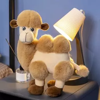 Мультяшная кукла-пустыня, плюшевая игрушка, милая кукла, дорожный подарок, машинка, кукла 35 см One Size коричневый