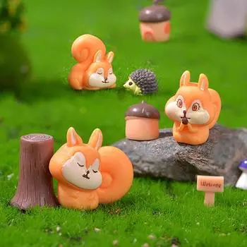 Мультяшная кукла-животное Креативное украшение для домашнего рабочего стола Украшения на год Украшения для автомобиля