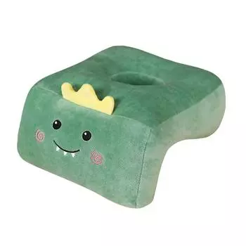 Мультяшная лиса, хаски, динозавр, животное, хлопок, плюш, U-образная подушка для шеи, для путешествий, автомобиля, дома, сна, здоровья и ухода с 30cmX23cmX12cm