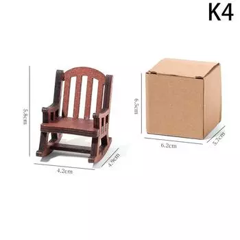 Мультяшная лягушка, кресло-качалка, настольная лампа, украшения, миниатюры, фигурки, милые аксессуары, офисные настольные поделки, украшения для дома 4