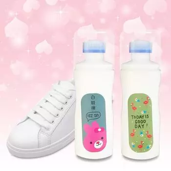 Мультяшная маленькая белая обувь Щетка для чистки Белая спортивная обувь Чистящее средство Отбеливание Обеззараживание Осветление cartoon